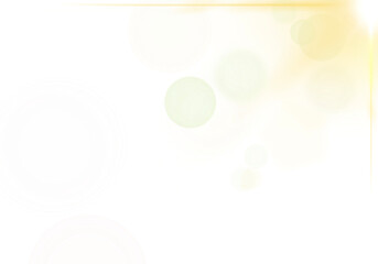 Abstract Warm Sunset Flare Sun Light Lens Effect PNG File on Transparent Background