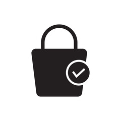 Verified Successful Purchase Bold Solid Icon