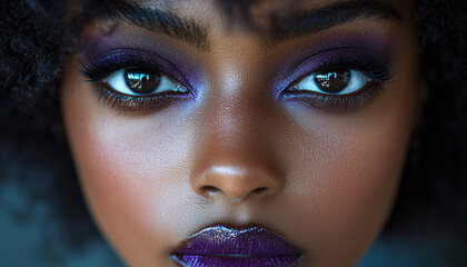 Beautiful woman staring, elegance and sensuality in portrait generated by AI