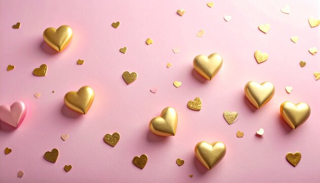 淡いソフトピンクのマット質感に、小さな金箔ハートが優しく散りばめられた包装テクスチャです。
柔らかな光が金箔を控えめに反射し、上品で華やかな雰囲気を演出します。
背景素材として、ギフト、イベント、バレンタイン、季節の販促など幅広い用途に最適です。