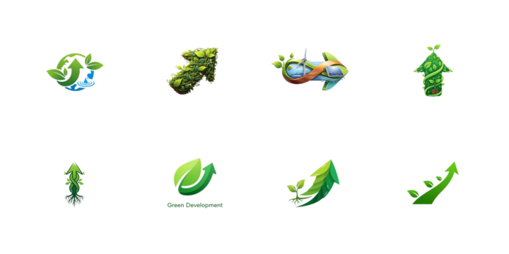 Glowing abstract organic shapes on black background for creative design