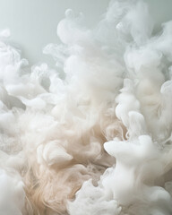 white swirl, fabric, reathers - cloud dancer - color of the year 2026