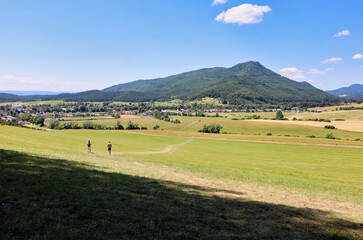 Countryside near village Klastor pod Znievom