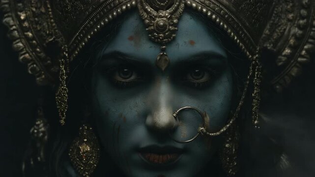 Kali Maa, the Hindu goddess of death and doomsday, is frequently connected to