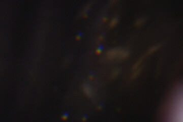 Floating glowing particles creating vivid cosmic pattern in digital space, teal and purple hues. Abstract, luminescent, futuristic, digital, vibrant, celestial, dynamic. Blurred effect. Lo-fi