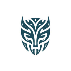 Tribal Mask Logo