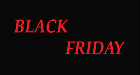 Bold Black Friday sale announcement for retail promotions, seasonal discounts, and shopping events, perfect for social media marketing and advertising