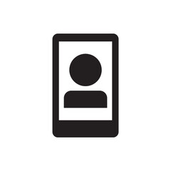 Mobile Phone Smartphone Profile Display Solid