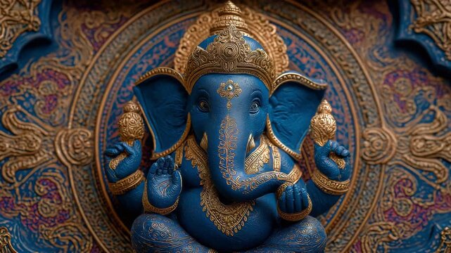 Hindu deity art, yoga, meditation, spirituality, and the god Ganesha