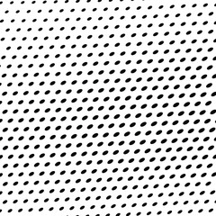 Abstract halftone wave dotted background. Halftone  grunge pattern with square.  Vector halftone modern pop art twisted texture for poster, cover, business card, postcard, art label layout, sticker.