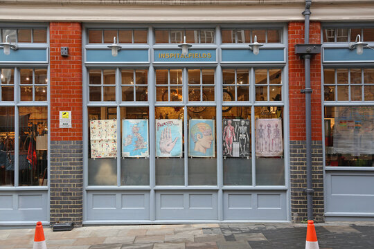 Palmistry Gift Shop at Old Spitalfields Market in London United Kingdom