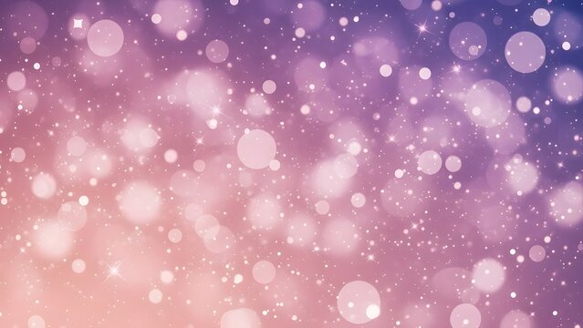 Abstract background with soft pink and purple bokeh lights