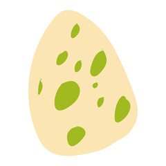 Fototapeta premium Illustration of Spotted Egg