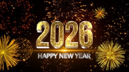 2026 new year celebration fireworks display