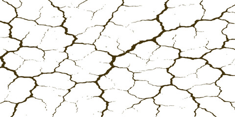 A dry cracked earth texture showing the arid, brown, clay-like pattern of drought-stricken desert soil
