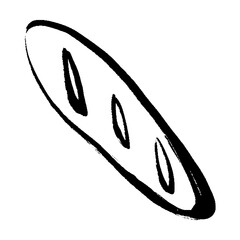 バケットの手描きイラスト素材