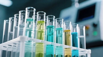 Vaccine Development Test Tubes