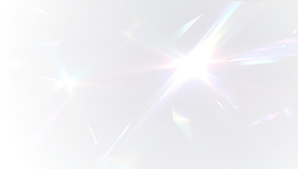 Rainbow prism crystal sparkle shine glowing beam radiant lens optic refraction.
