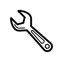 Minimal Kitchen Whisk Vector Icon