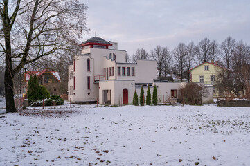 Street  view in P&auml;rnu, Estonia, Europe