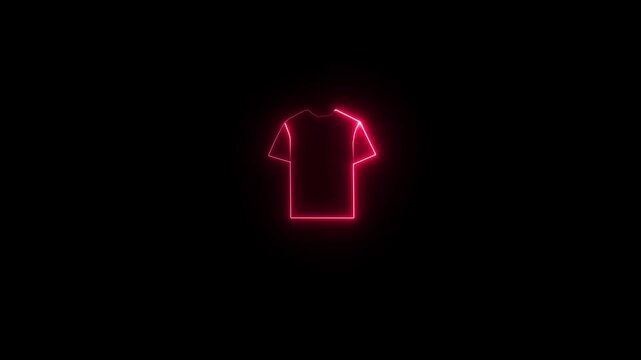 Neon glowing blue colour air plane sign icon animation black background 4 video Bi man icon neon air plane mode icon animation on black icon. 4 video