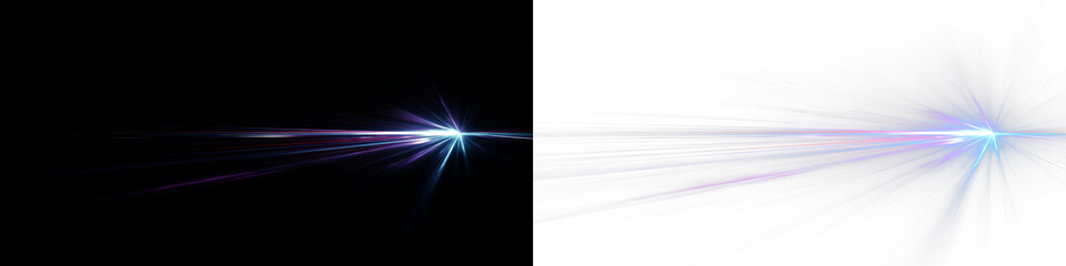 Cyber energy beam swirl in vibrant blue purple glow PNG