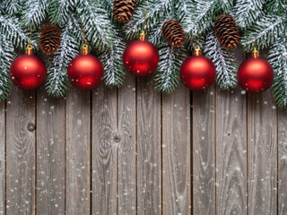 Boules de Noël Rouges Suspendues pour Décoration Festive
