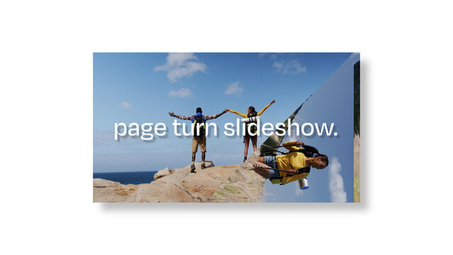 Page Turn Slideshow