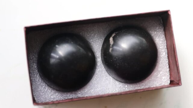 Eggs in a box, often used as a symbol of fertility and abundance