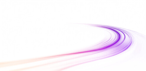 Dynamic light trail curve stripes line glowing vector motion energy overlay.
