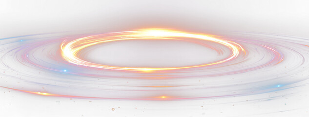 Portal swirl vortex spiral energy twirl curl ribbon light trails glowing beam.
