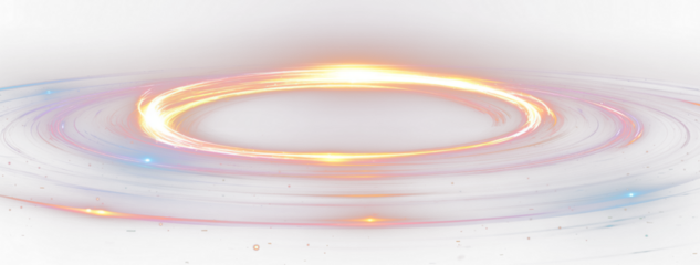 Portal swirl vortex spiral energy twirl curl ribbon light trails glowing beam.
