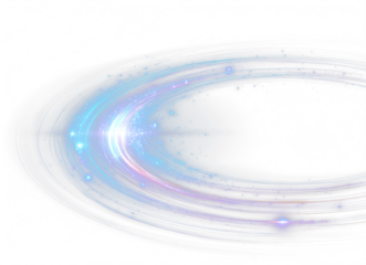 Motion trail dynamic light curve line stripes vector glowing energy overlay.
