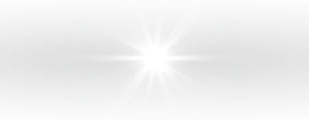 Cosmic star bright glow beam flash light radiating luminous optic energy.
