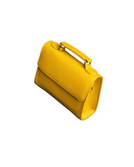 Yellow Leather Handbag