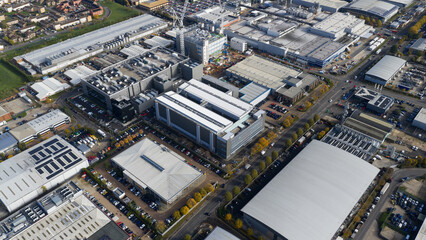 Slough Data Center Cloud Connectivity Aerial View
