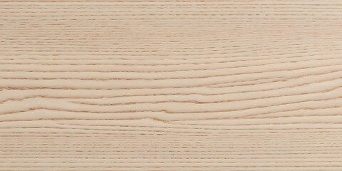 Natural light wood grain texture background with a detailed pattern. Close-up of a wooden board surface, ideal for flooring, furniture, or wall paneling design