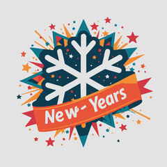 New Year's snowflake logo. 
Snowflake set on isolated background. Isolated snowflake vector icon logo snow Xmas cartoon character symbol collection. Frost background. Christmas icon. Happy New Year 20