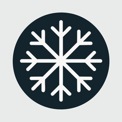 New Year's snowflake logo. 
Snowflake set on isolated background. Isolated snowflake vector icon logo snow Xmas cartoon character symbol collection. Frost background. Christmas icon. Happy New Year 20