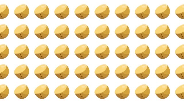 Repeating pattern of halved yellow lemons suitable for backgrounds, packaging, summer themes, kitchen decor, and fresh foodrelated projects.