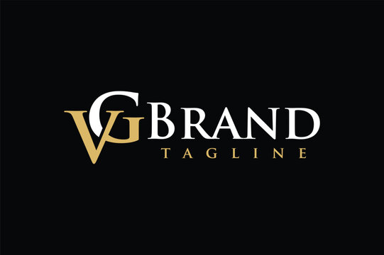 monogram letter VG classic logo