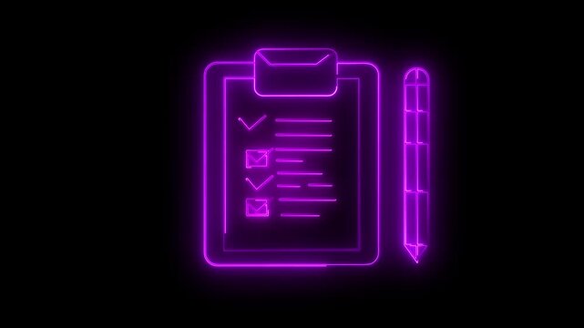 Hands completing checklist on clipboard, Clipboard communication, white sheet of paper 
