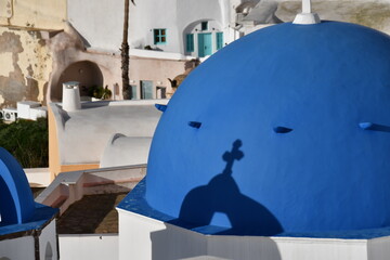 ギリシャサントリーニ島イアの景色