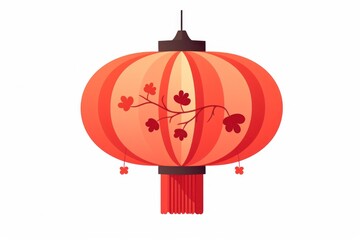 Obraz premium Chinese lantern anthropomorphic jack-o'-lantern celebration.