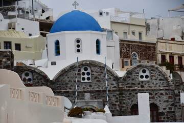 ギリシャサントリーニ島イアの景色