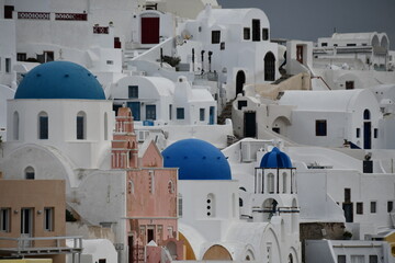 ギリシャサントリーニ島イアの景色