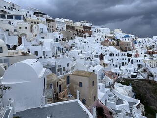 ギリシャサントリーニ島イアの景色