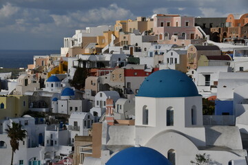 ギリシャサントリーニ島イアの景色