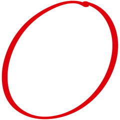 Handwritten red alphabet with clean strokes bold marker style