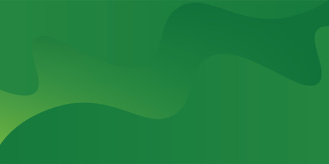 simple green background . modern wavy background style